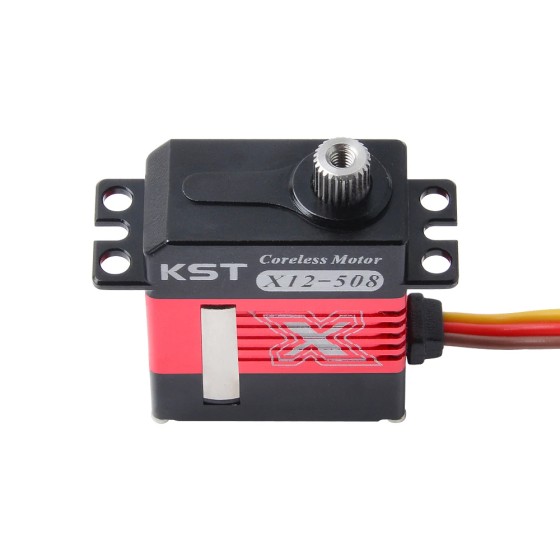 Hot Sales KST X12-508 V8.0 6.2Kgf.cm 0.07sec RC Model Metal Gear HV Digital Coreless Motor for RC Helicopters